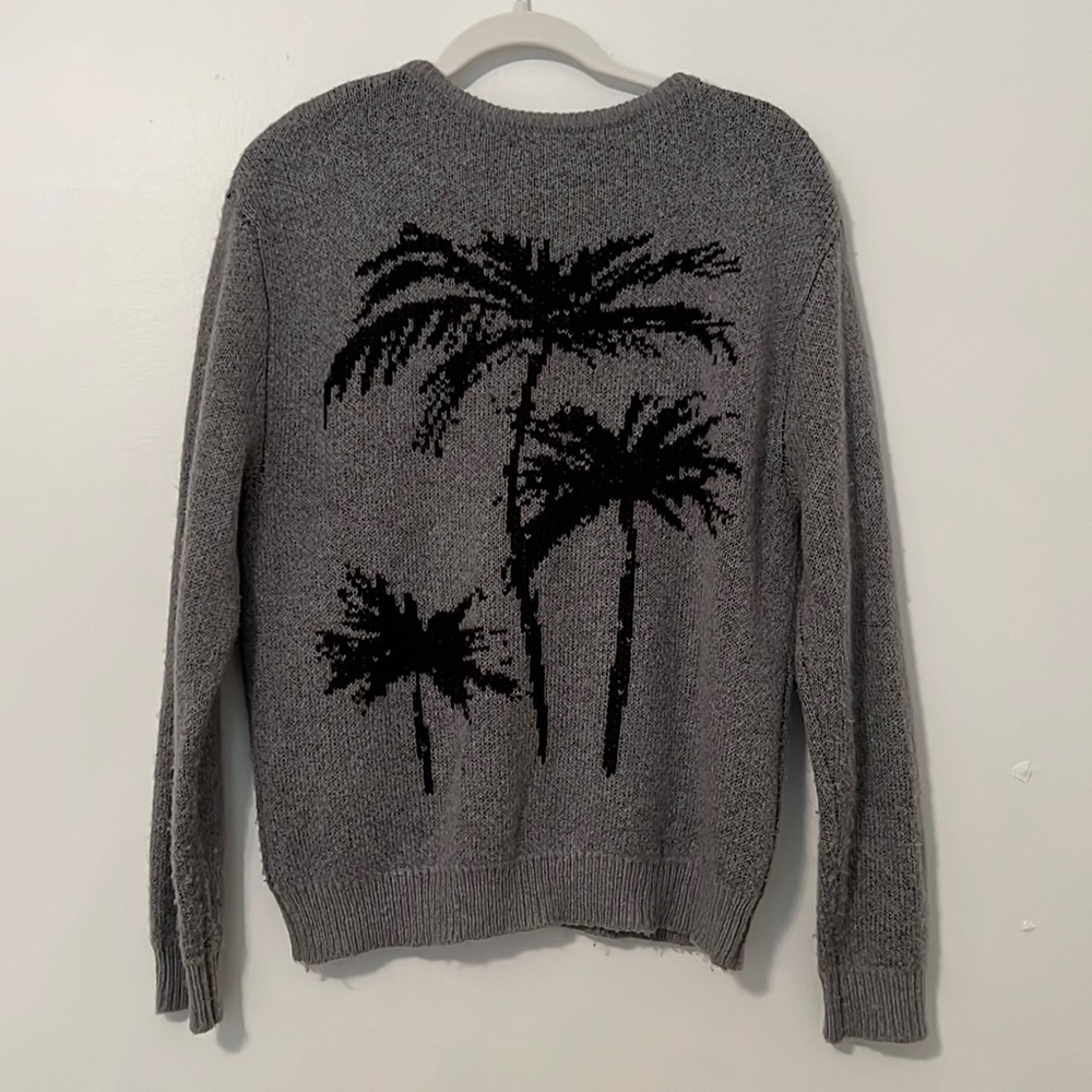 Amuse Society Palm Tree Sweater